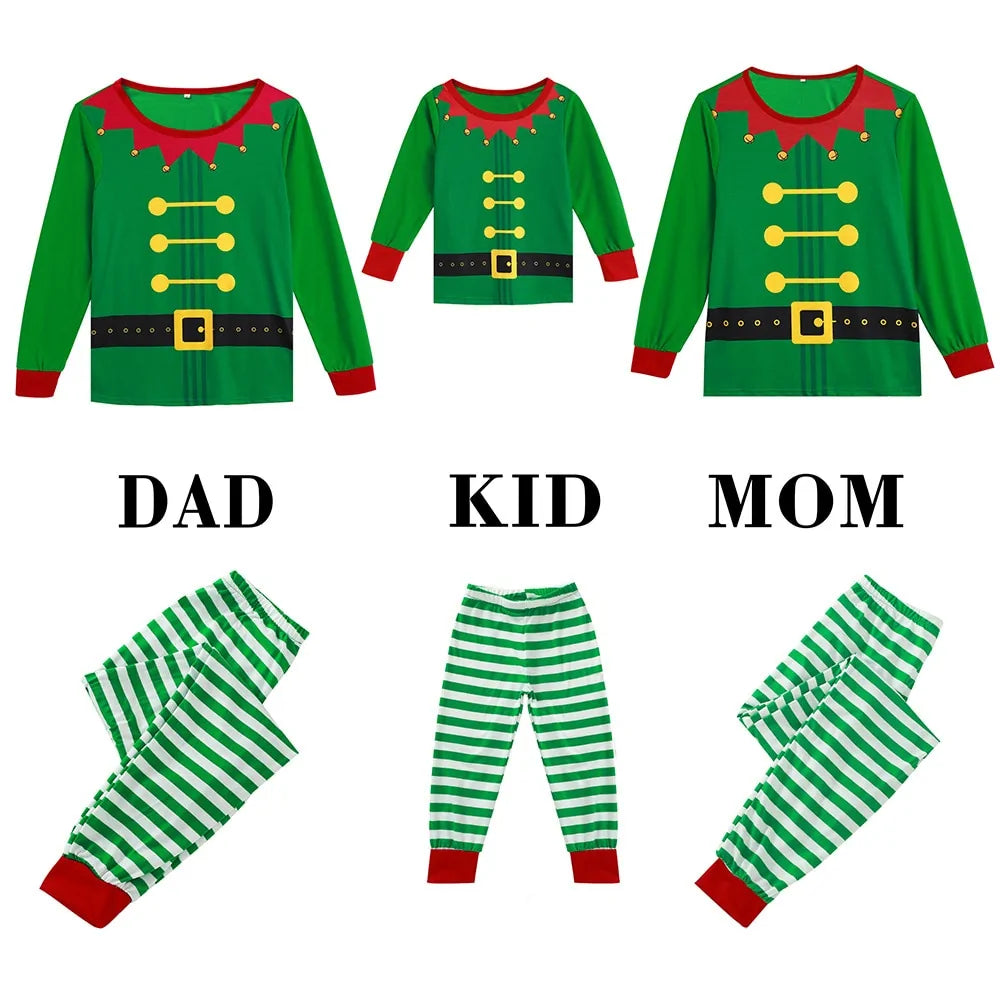 Weihnachts-Familien-Pyjama-Set